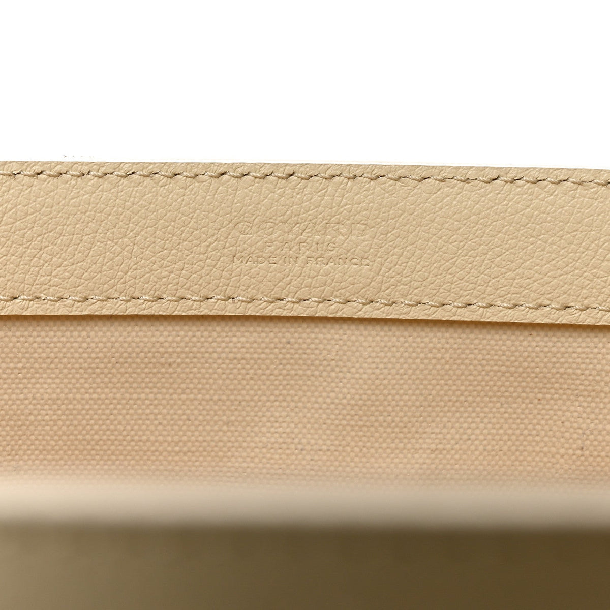 Goyard Goyardine Bellechasse Biaude MM Tote Sand