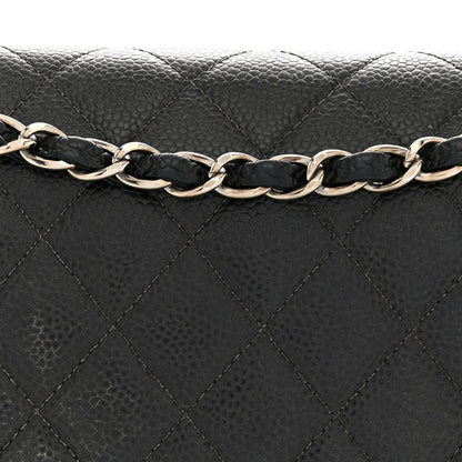 Chanel Caviar Quilted Medium Double Flap Bag Black 1983939