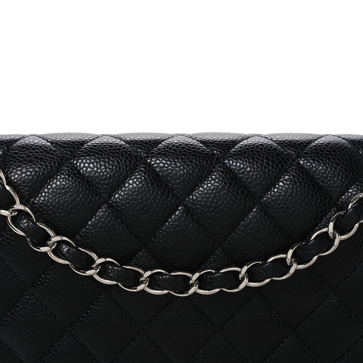 Chanel Caviar Quilted Medium Double Flap Bag Black