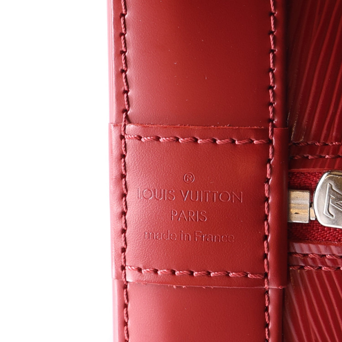 Louis Vuitton Epi Alma GM Rubis