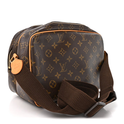 Louis Vuitton Monogram Reporter PM Brown