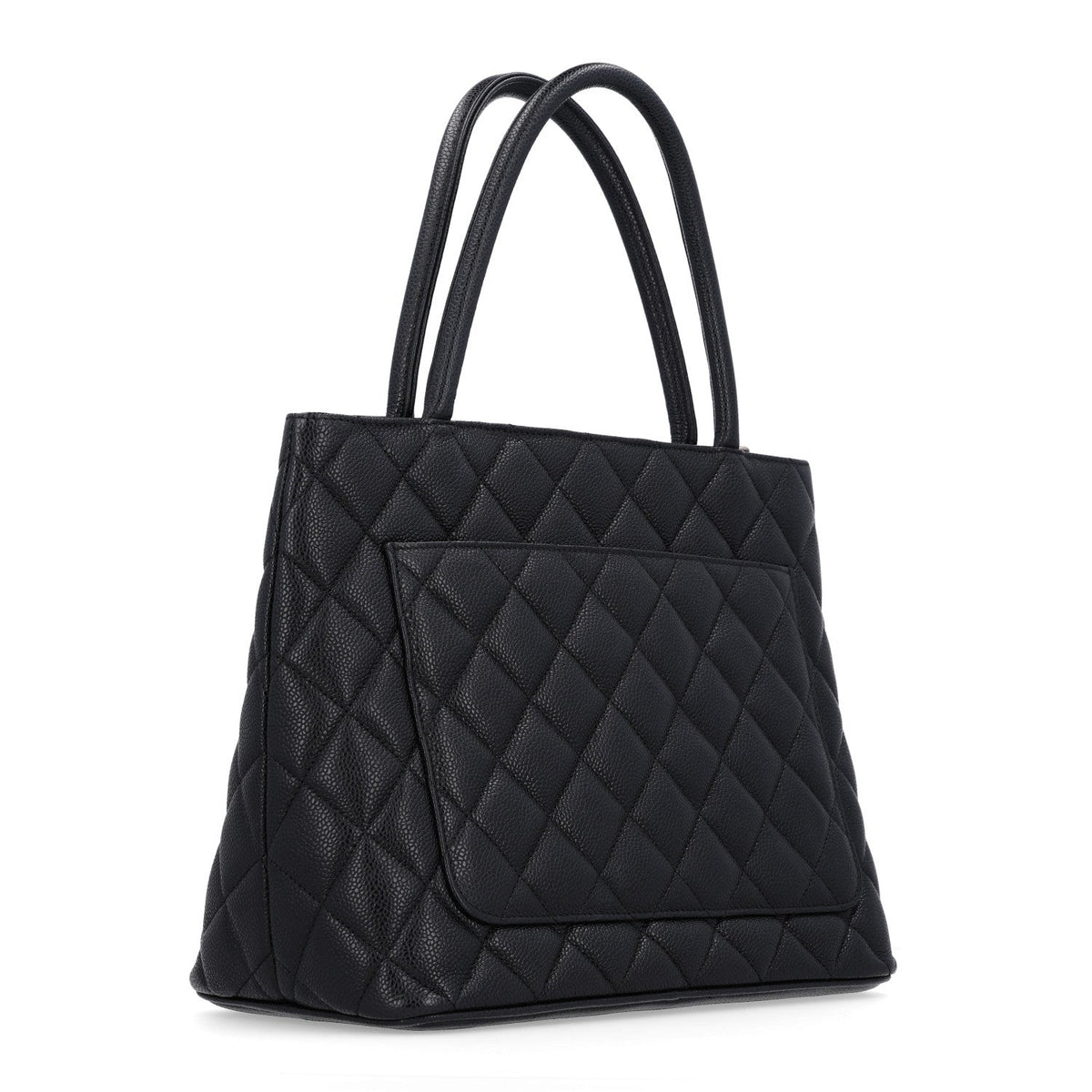 Chanel Caviar Quilted Medallion Tote Black 1983992