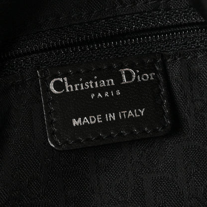 Christian Dior Lambskin Cannage Large Dior Soft Hobo Bag Black