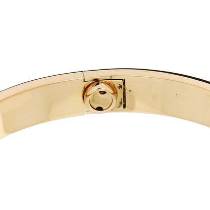 Cartier 18K Yellow Gold 4 Diamond LOVE Bracelet 16