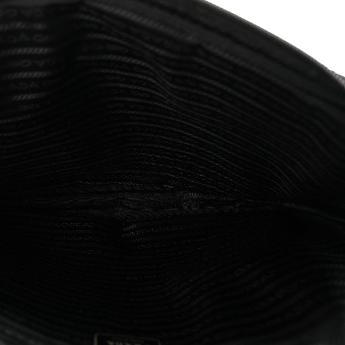 Prada Saffiano Tessuto Nylon Small Briefcase Black 1844612