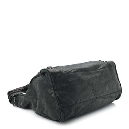 Balenciaga Agneau Classic Hardware Velo Black