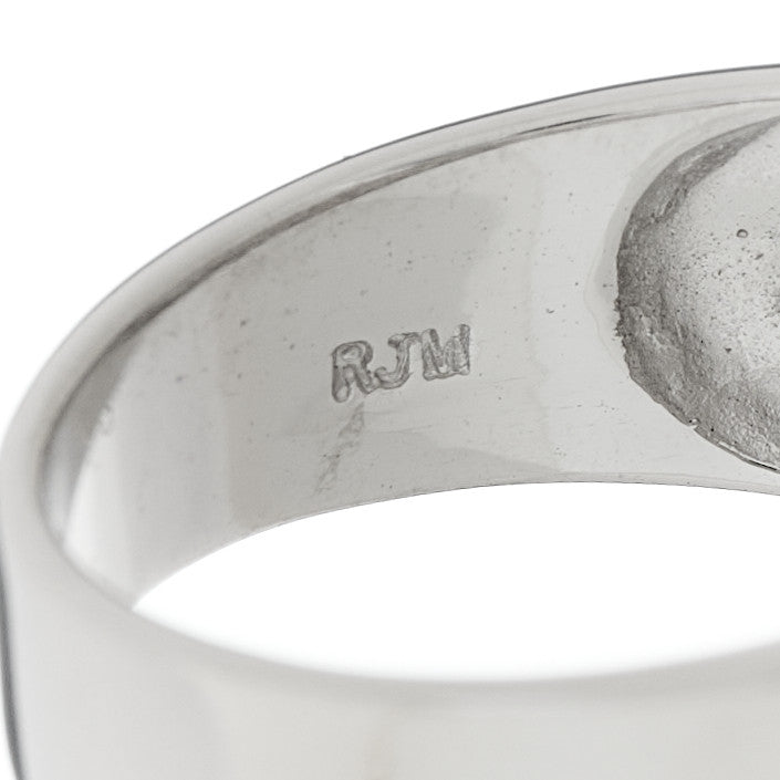 Parker & West by FASHIONPHILE14K White Gold Diamond 1.71ctw Five Row Round Princess Cut Band Ring 54 7