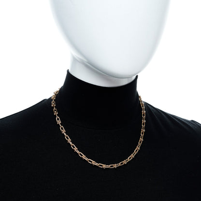 Tiffany 18K Rose Gold HardWear Link Necklace