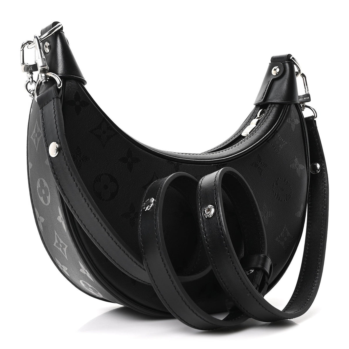 Louis Vuitton Calfskin Monogram Loop H27 Black