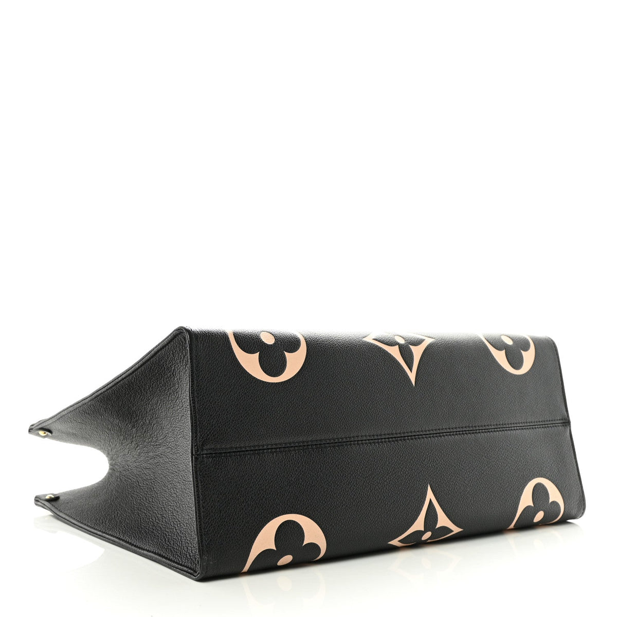 Louis Vuitton Empreinte Monogram Giant Onthego GM Tote Bag Black Beige