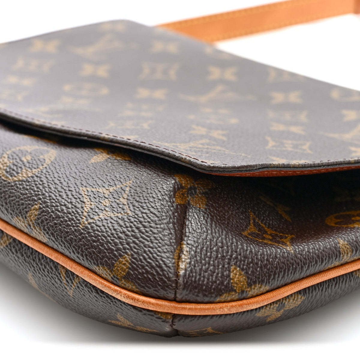 Louis Vuitton Monogram Musette Tango Brown