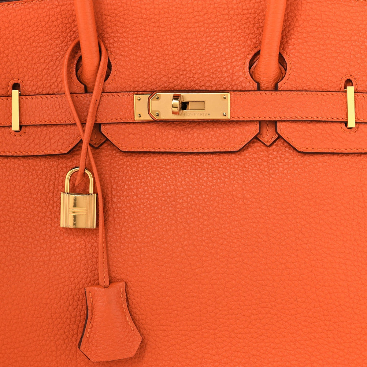 Hermes Togo Birkin 35 Orange