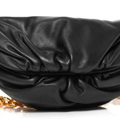 Bottega Veneta Nappa The Belt Chain Pouch Black