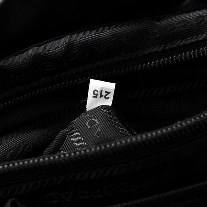 Prada Tessuto Nylon Saffiano Medium Backpack Black