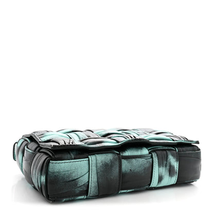 Bottega Veneta Nappa Maxi Intrecciato Padded Cassette Bag Celadon Inkwell 1983362