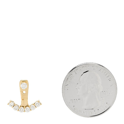 Anita Ko 18K Yellow Gold Diamond Earring Jacket
