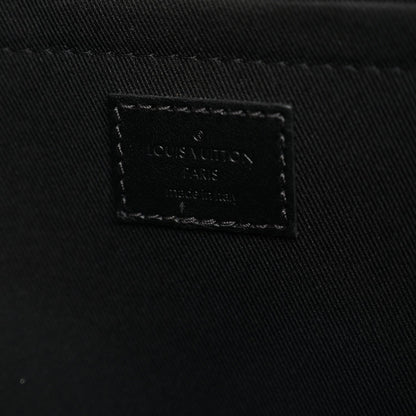 Louis Vuitton Monogram Eclipse Sac Plat 24H Black
