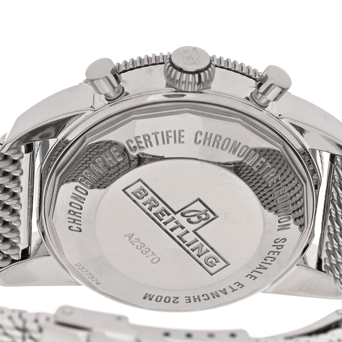 Breitling Stainless Steel 44mm Superocean Heritage Watch White A23370