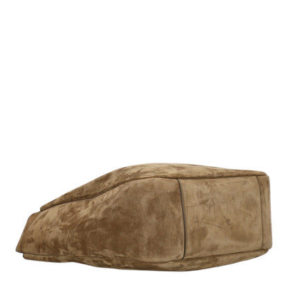 Saint Laurent Suede Large Le 5 A 7 Soft Hobo New Barley 1967982