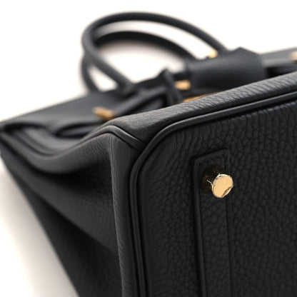 Hermes Togo 25cm Birkin Bag Black