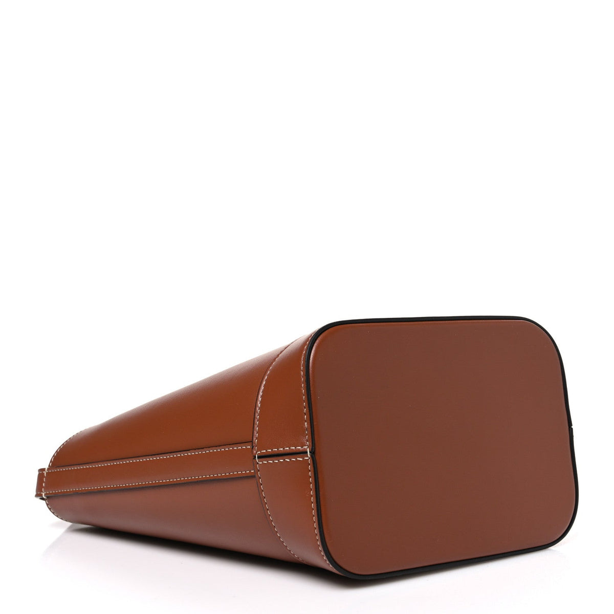Celine Smooth Calfskin Small Cuir Triomphe Bucket Bag Tan