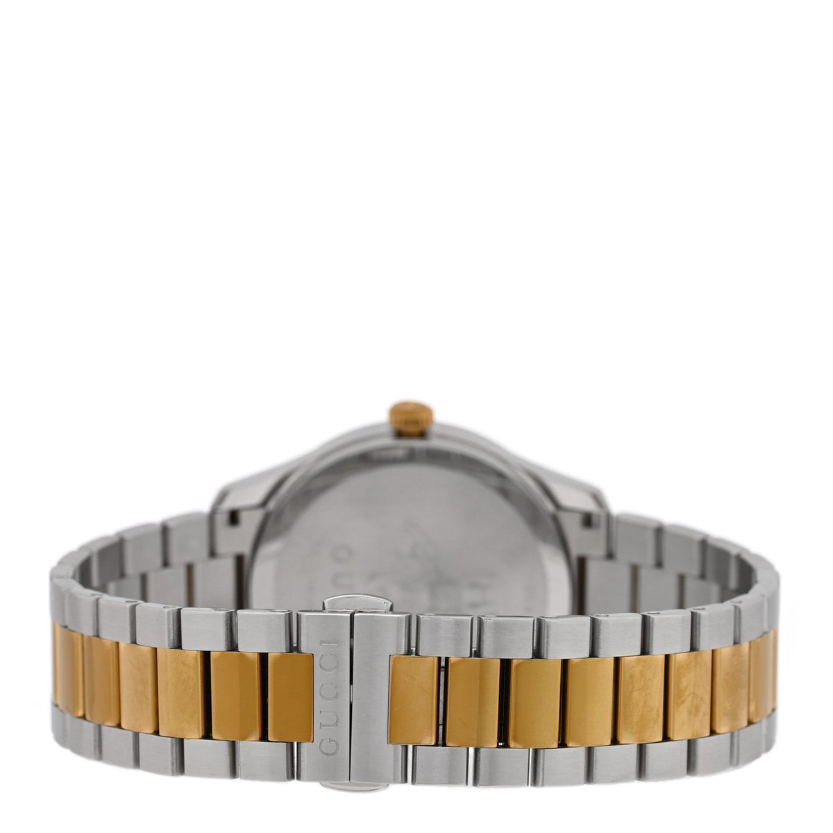 Gucci Stainless Steel 38mm G-Timeless Two Tone Snake Quartz Watch