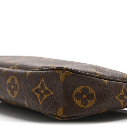 Louis Vuitton Monogram Canvas Pochette Accessories Bag Brown