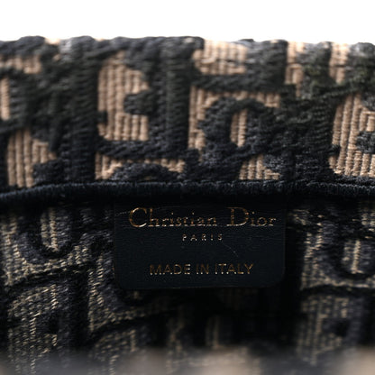 Dior Oblique Canvas Medium Book Tote Blue Multicolor