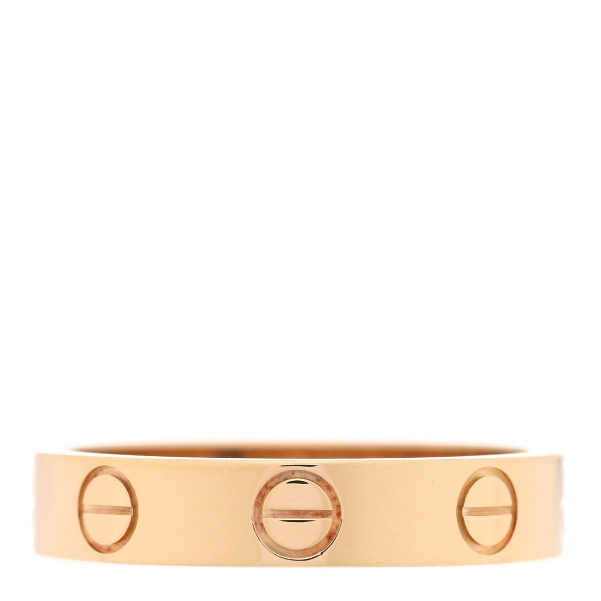Cartier 18K Yellow Gold 3.5mm LOVE Wedding Band Ring 49 4.75