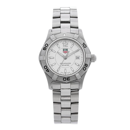 Tag Heuer Stainless Steel 27mm Aquaracer Watch WAF1412