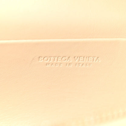 Bottega Veneta Calfskin Intrecciato Bang Bang Vanity Case Ecru