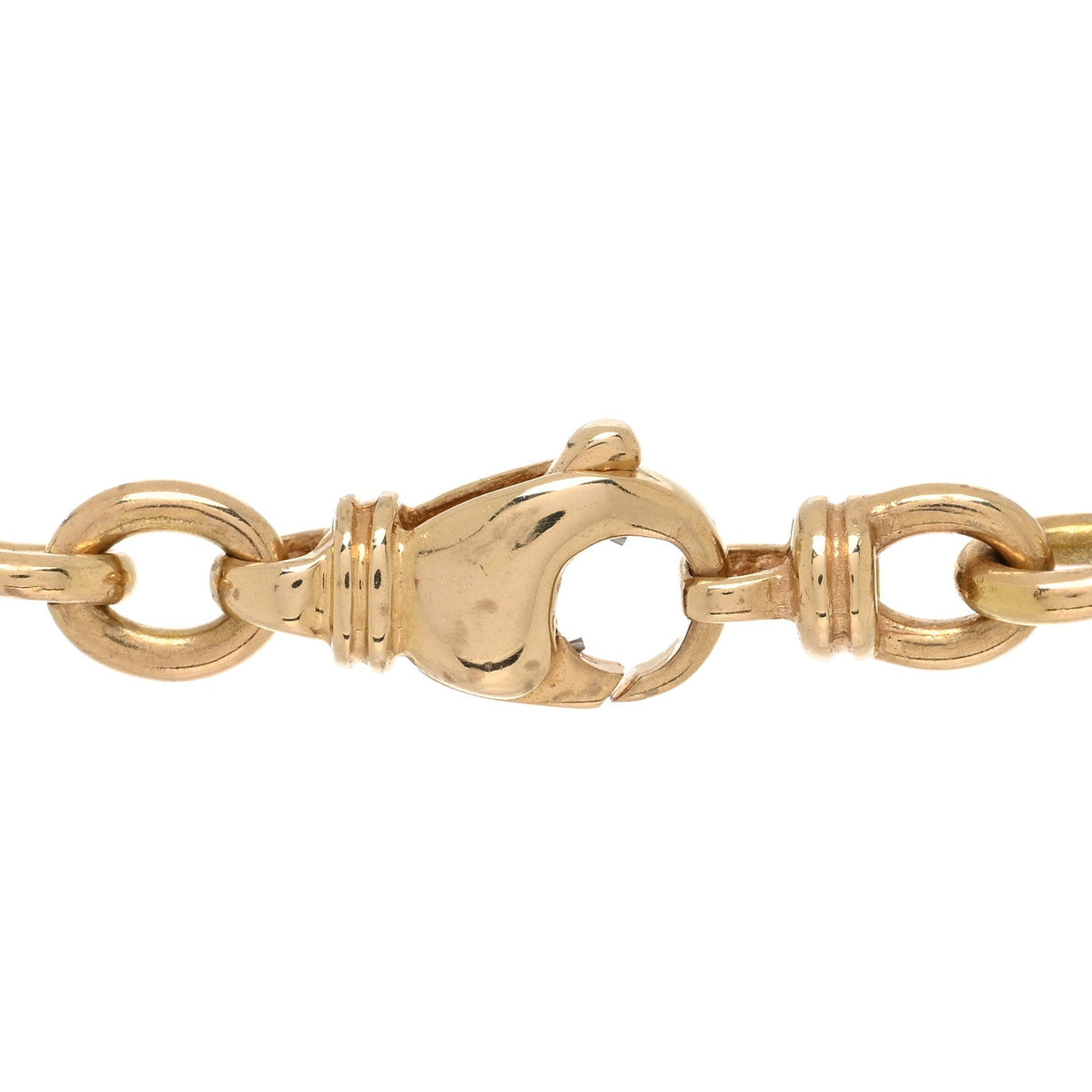 Bulgari 18K Yellow Gold Onyx BVLGARI BVLGARI Station Necklace