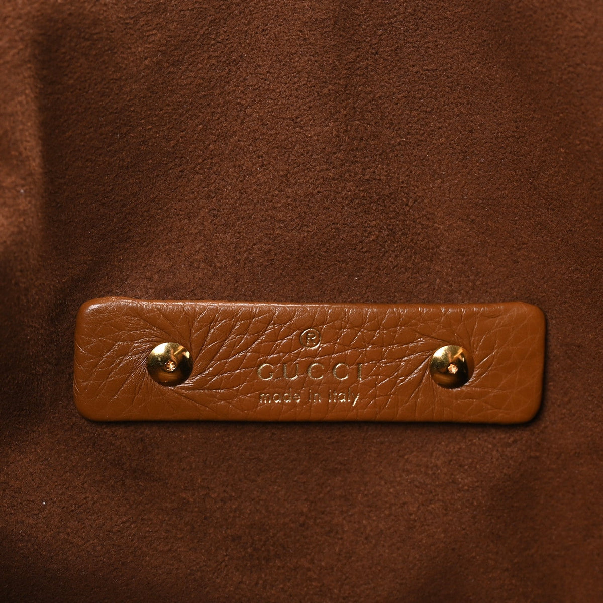 Gucci Grained Calfskin Softbit Maxi Shoulder Bag Brown 1985870