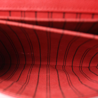 Louis Vuitton Empreinte Pochette Metis Bag Cherry