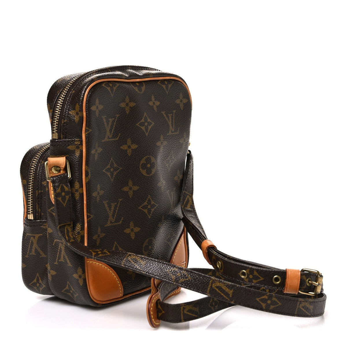 Louis Vuitton Monogram Amazone Shoulder Bag Brown