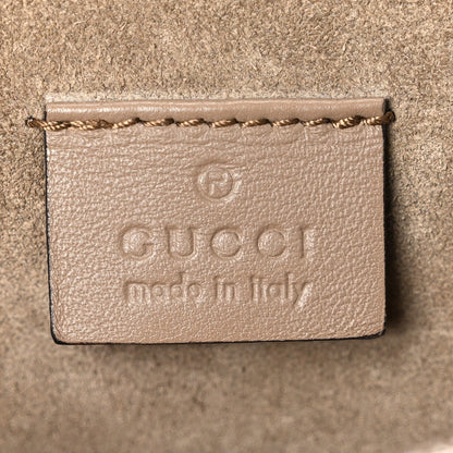 Gucci GG Supreme Monogram Small Dionysus Shoulder Bag Taupe