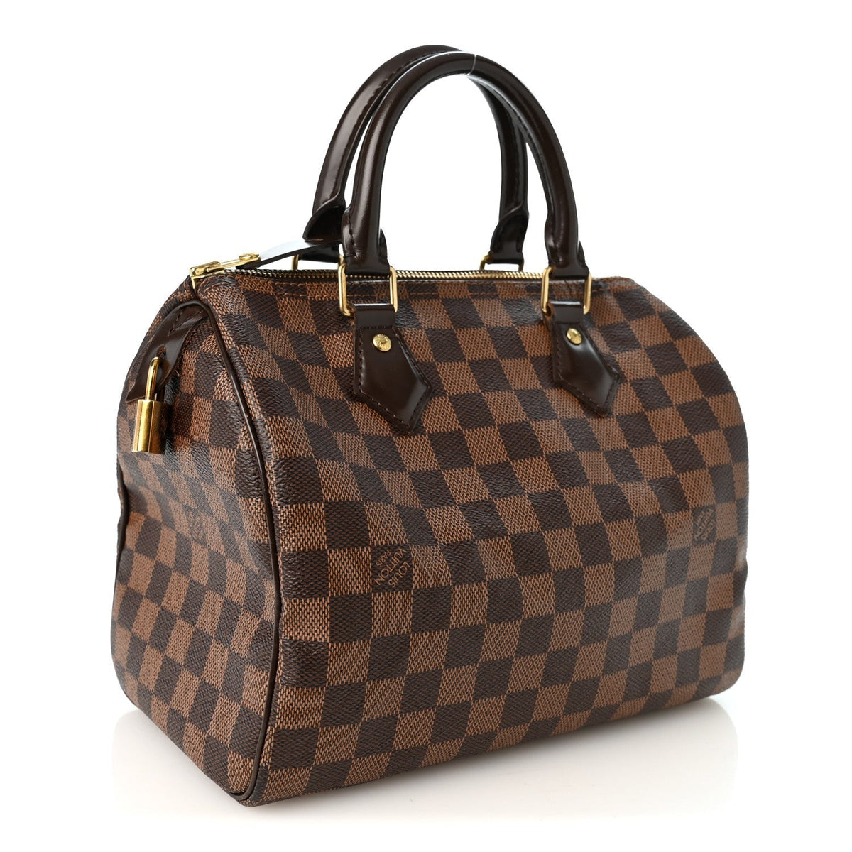 Louis Vuitton Damier Ebene Speedy 25 Brown
