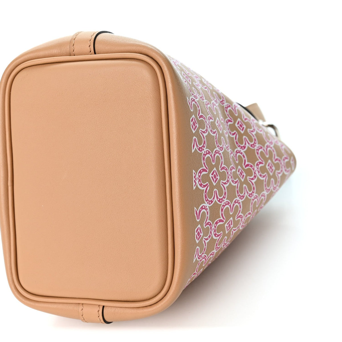 Hermes Swift Micro Lucky Daisy Picotin Lock Chai Rose White