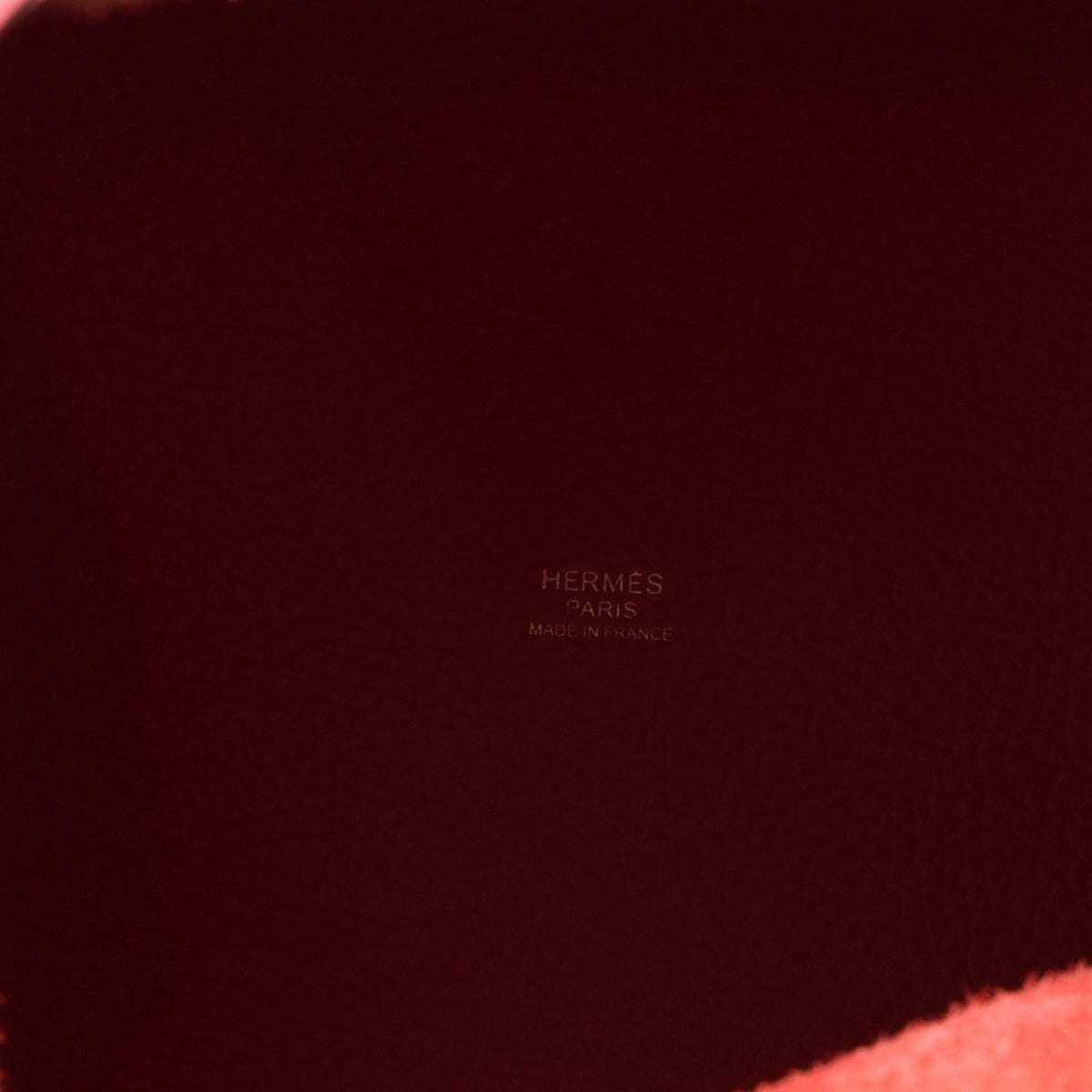 Hermes Taurillon Clemence 22cm Picotin Lock Bag Rouge Casaque