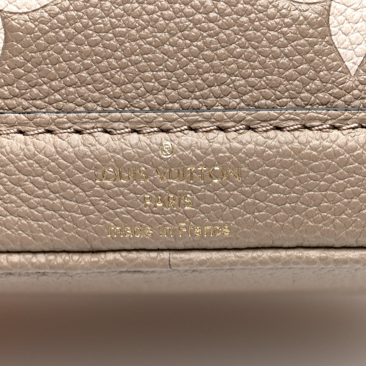 Louis Vuitton Empreinte Monogram Giant Nano Noe Tourterelle Creme