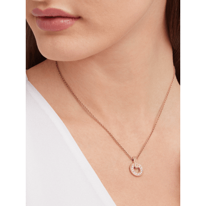18K Gold Diamonds BVLGARI Necklace