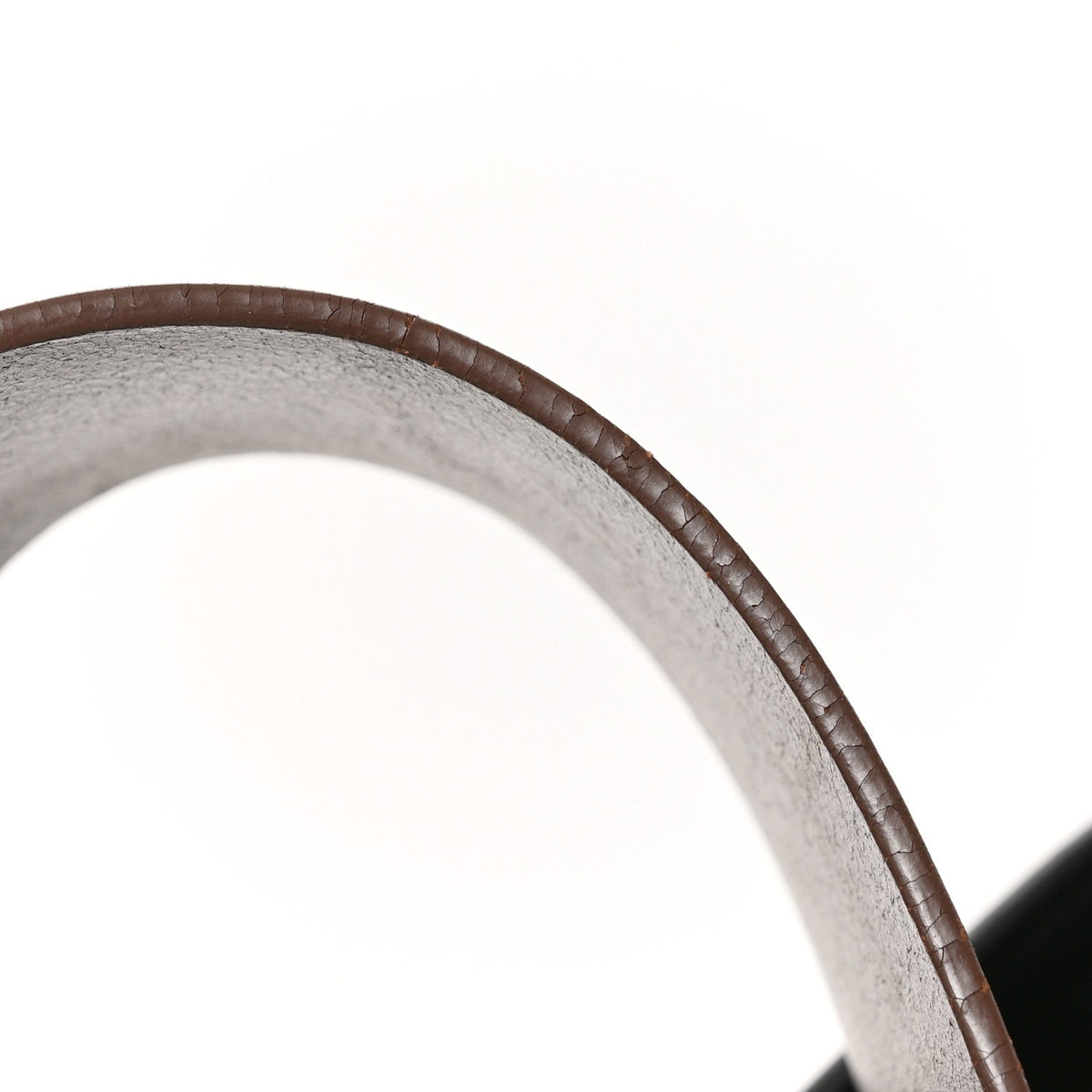 Saint Laurent Calfskin Ring Tote Black Brown