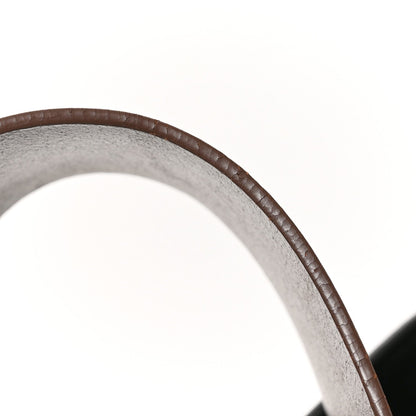 Saint Laurent Calfskin Ring Tote Black Brown