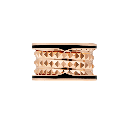 BVLGARI 18K Rose Gold B.zero1 Ring