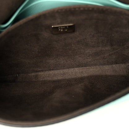 Fendi Nappa Rabbit Fox Fur Micro Buggie Baguette Tiffany 1981735