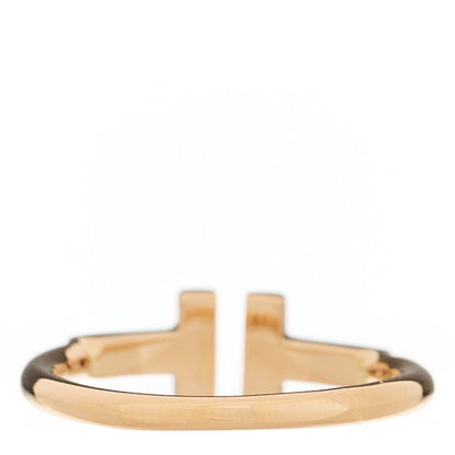 Tiffany 18K Rose Gold T Wire Ring 4