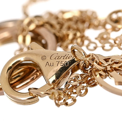 Cartier 18K Tricolor Gold Trinity Bracelet