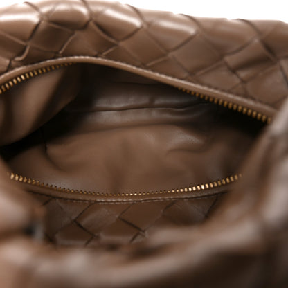 Bottega Veneta Nappa Intrecciato Mini Jodie Dark Taupe