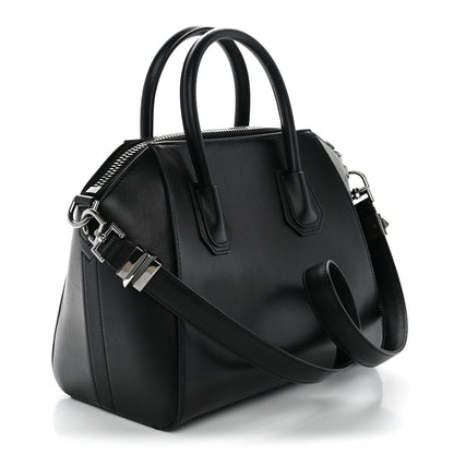 Givenchy Smooth Calfskin Chains Small Antigona Black