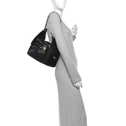 Chanel Caviar Quilted Small 25 Handbag Black 1980412